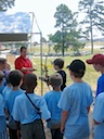 Teaching at Wake Co. Cub Scout Camp