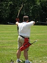 Competing in a FITA Archery Tournament